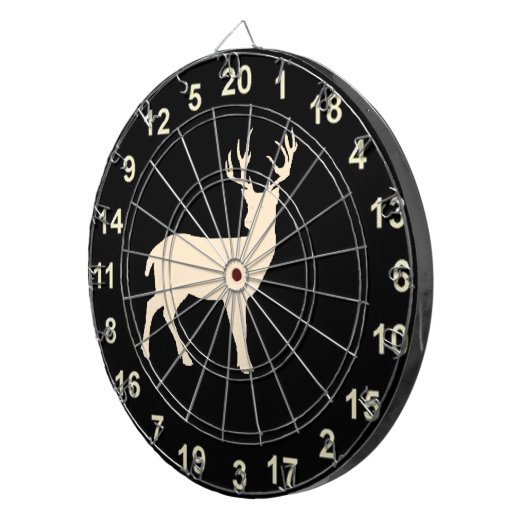 Jachtbok Staande Dart Board 2 Dartbord (Voorkant Rechts)