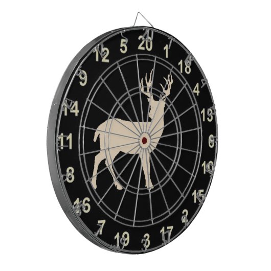 Jachtbok Staande Dart Board 2 Dartbord (Voorkant Links)