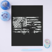 Jachtboogschutter Amerikaanse vlag  Boogschieten J Flyer (Enkel)