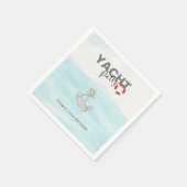 Jachtboot Cruise Verjaardagsfeest Servet (Hoek)