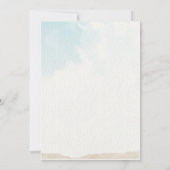 Jachtboot Cruise Verjaardagsfeestje Kaart (Achterkant)