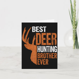 Jachtbroer van herten is ooit grappige jager kaart