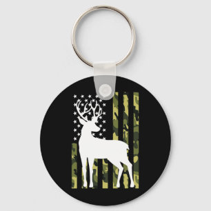Jachtcadeau voor mannen Vrouwen Bos Hunt Wildlife  Sleutelhanger