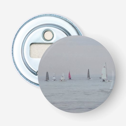 Jachtclub  button flesopener (Voorkant)