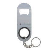 Jachtclub mini flessenopener (Achterkant)