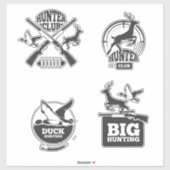 Jachtclub Sticker (Vel)