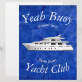 Jachtclub Yeah Boei (Voorkant / Achterkant)