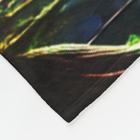 jachtdinosaurus fleece deken (Hoek)