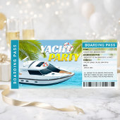 Jachten Boot Cruise Verjaardagsfeest Uitnodiging