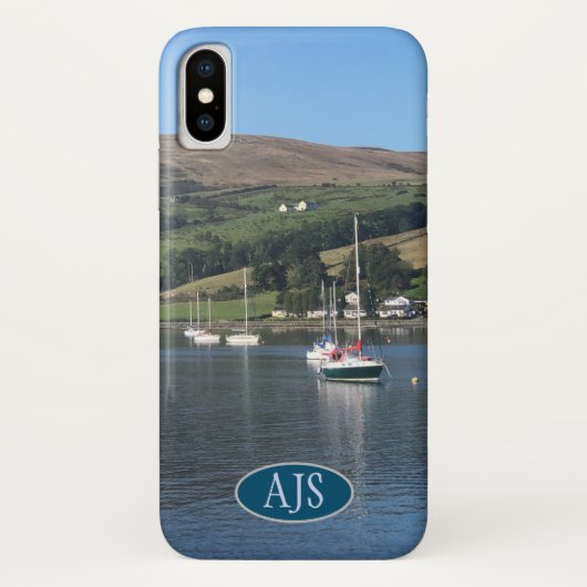 Jachten in een baai in Schotland. Case-Mate iPhone Case (Achterkant)