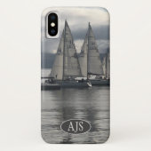Jachten in een baai in Schotland. Case-Mate iPhone Case (Achterkant)