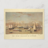 jachten in Newport Briefkaart (Voorkant)