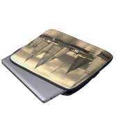 jachten in Rothesay Bay, Schotland. Laptop Sleeve (Voorkant onderkant)