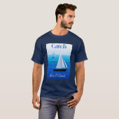 Jachten Onder Zeil, Vang de Wind T-shirt (Voorkant volledig)