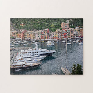 jachten van Portofino - 11x14 - 252 pc Legpuzzel