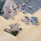 jachten van Portofino - 20x20 - 676 stuks Legpuzzel (Zijkant)