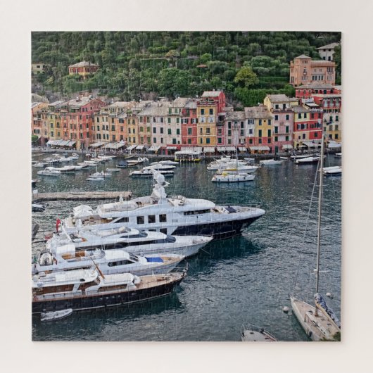 jachten van Portofino - 20x20 - 676 stuks Legpuzzel (Verticaal)