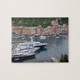 jachten van Portofino, Italië - 8 x 10 - 110 stuks Legpuzzel