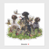 Jachtfazant met SAP-sticker Sticker (Vel)