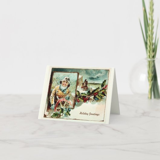  jachtfeest of kerstkaart feestdagen kaart (Voorkant)