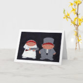 jachtgeweerhuwelijk kaart (Gele Bloem)