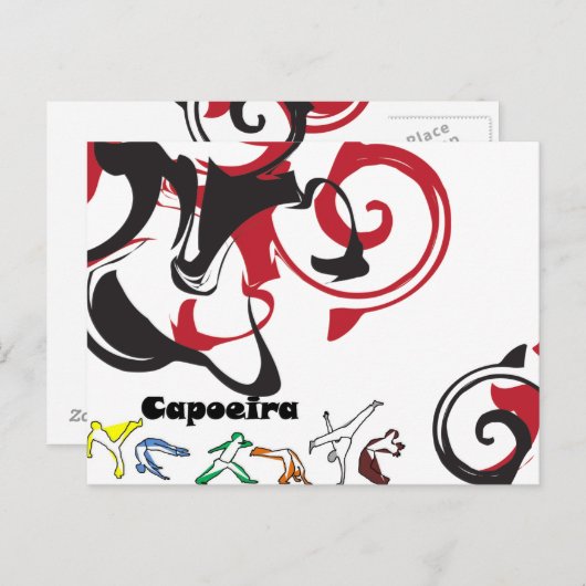 jachthaven van capoeira briefkaart (Voorkant / Achterkant)