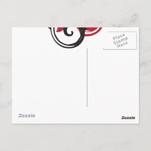 jachthaven van capoeira briefkaart (Achterkant)