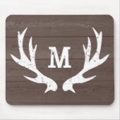  jachthertengeweien monogram muispad muismat (Voorkant)