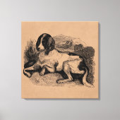  jachthond 1800s Honden Canvas Afdruk
