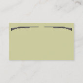 Jachthond en fazant Visitekaartje versie 2 (Achterkant)