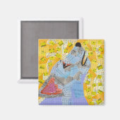 jachthond magneet (Voorkant / Achterkant)