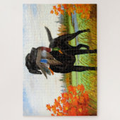 Jachthond Puzzel Legpuzzel (Verticaal)