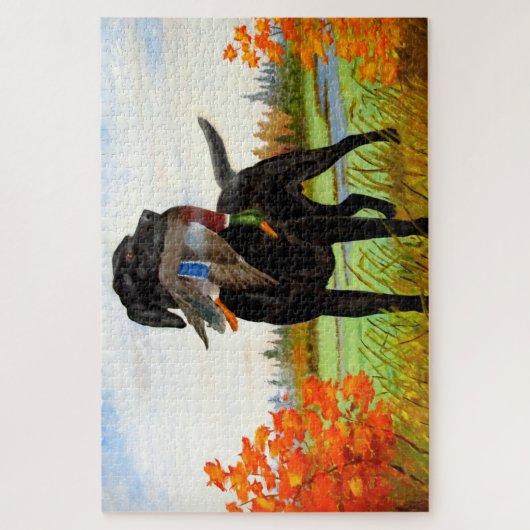 Jachthond Puzzel Legpuzzel (Verticaal)