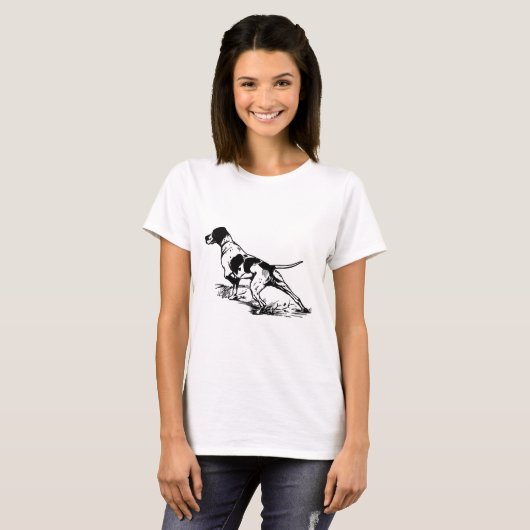 Jachthond T-shirt (Voorkant volledig)