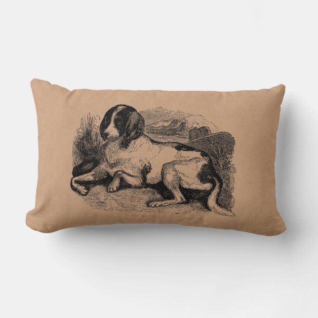  jachthond van 1800 honden kussen (Voorkant)