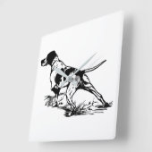 Jachthond Vierkante Klok (Hoek)