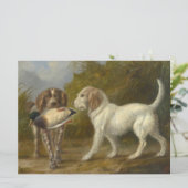 Jachthonden (door Carlo Ademollo) Kaart (Staand voorkant)