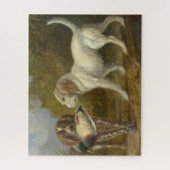 Jachthonden (door Carlo Ademollo) Legpuzzel (Verticaal)