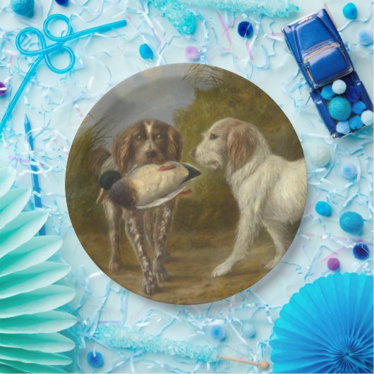 Jachthonden (door Carlo Ademollo) Papieren Bordje (Feest)