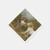 Jachthonden (door Carlo Ademollo) Servet (Hoek)