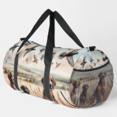 Jachthonden en eenden plunjezakken plunjezak (Rechterhoek)