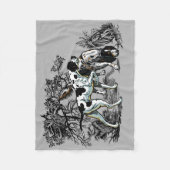 jachthonden fleece deken (Voorkant)