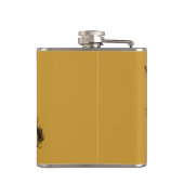 jachthonden heupfles (Achterkant)