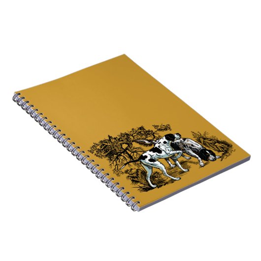 jachthonden notitieboek (Rechterzijde)