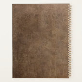 jachthonden op plaid planner (Achterkant)