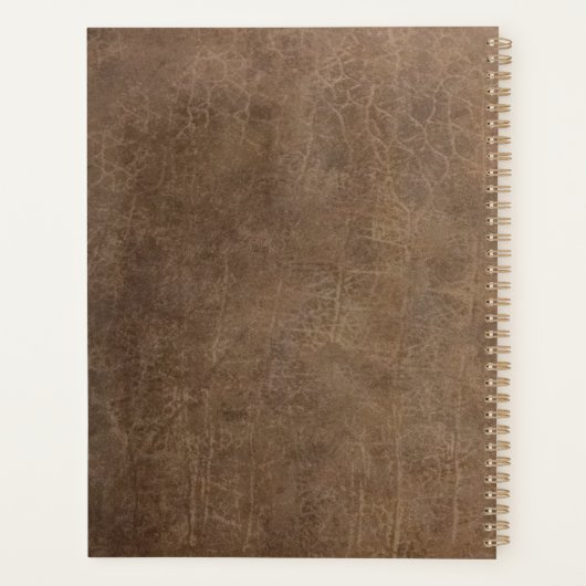 jachthonden op plaid planner (Achterkant)