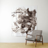 Jachthonden, Pistolen, Jachtseizoen T-Shirt Thro Wandkleed (In situ)