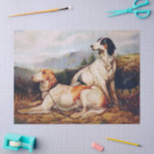  jachthonden Portrait Decoupage Tissuepapier (Craft)