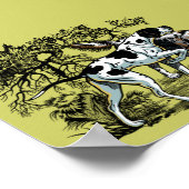 jachthonden poster (Hoek)