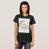 Jachtige Eindeloze Horizonten Sunset Beach T-shirt (Voorkant volledig)
